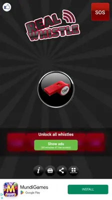 Real Whistle android App screenshot 0